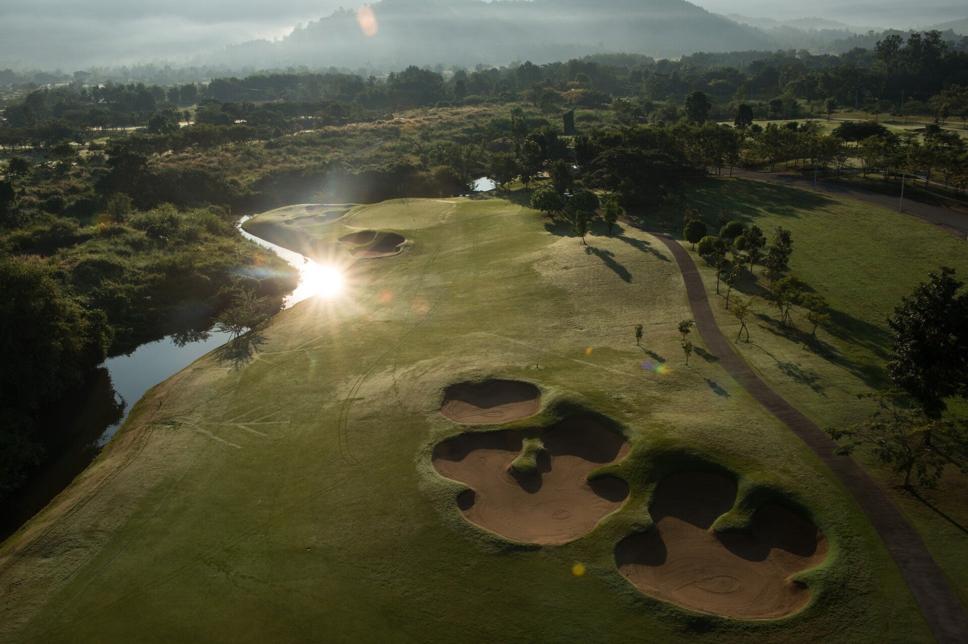 Golf premium avec vues époustouflantes Thaïlande