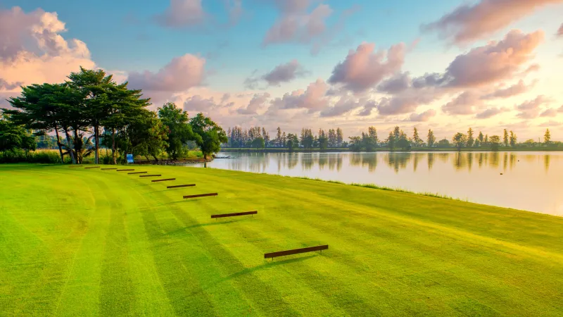 Subhapruek Golf Club Bangkok - Pete Dye water design