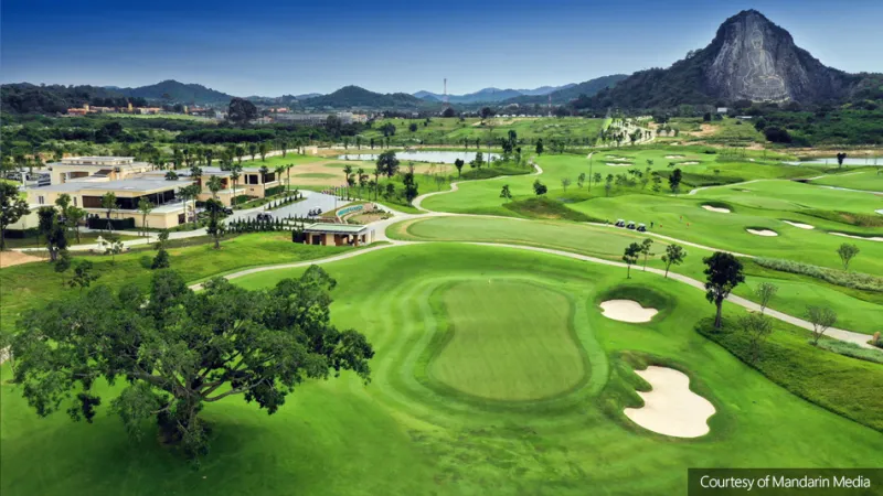 Chee Chan Golf Resort - Giant Buddha in the background