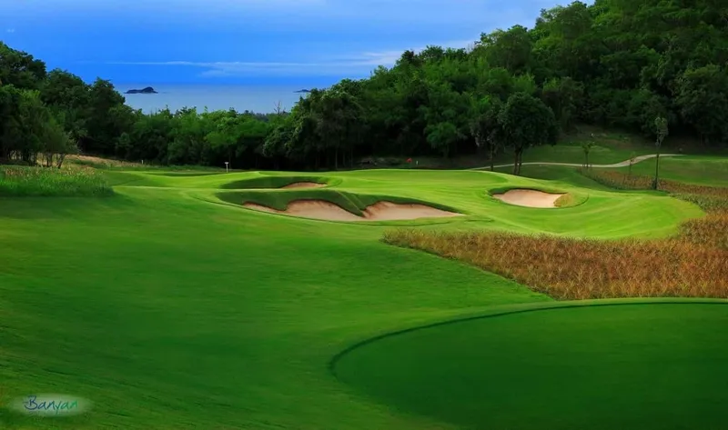 Pineapple Valley Golf Club - Hua Hin hills view