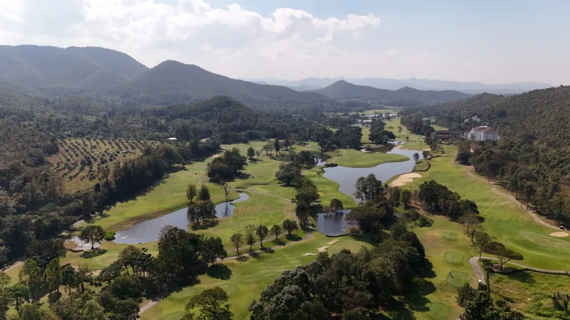 Alpine Golf Resort Chiang Mai - 27 holes in a spectacular valley