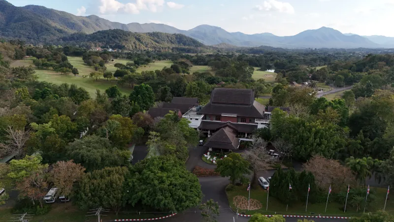 Chiang Mai Highlands - Panoramic view from the Mountain nine