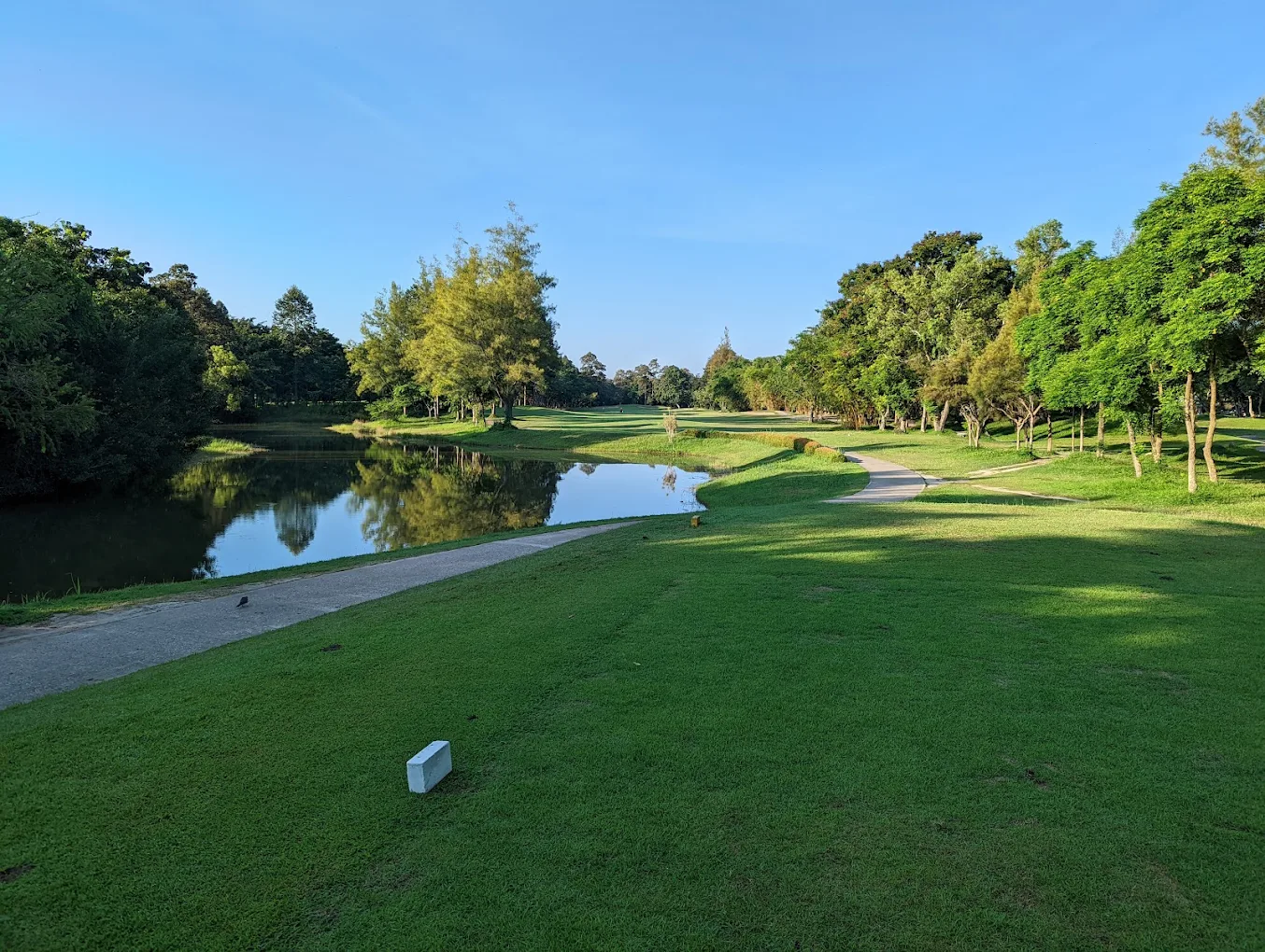 Lanna Golf Club - Century-old trees lining the fairways