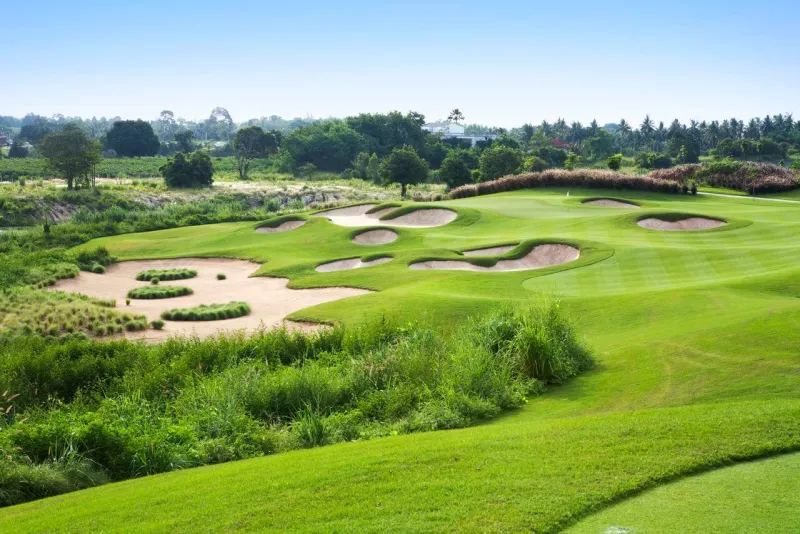 North Hill Golf Club - View of Doi Suthep from the fairway